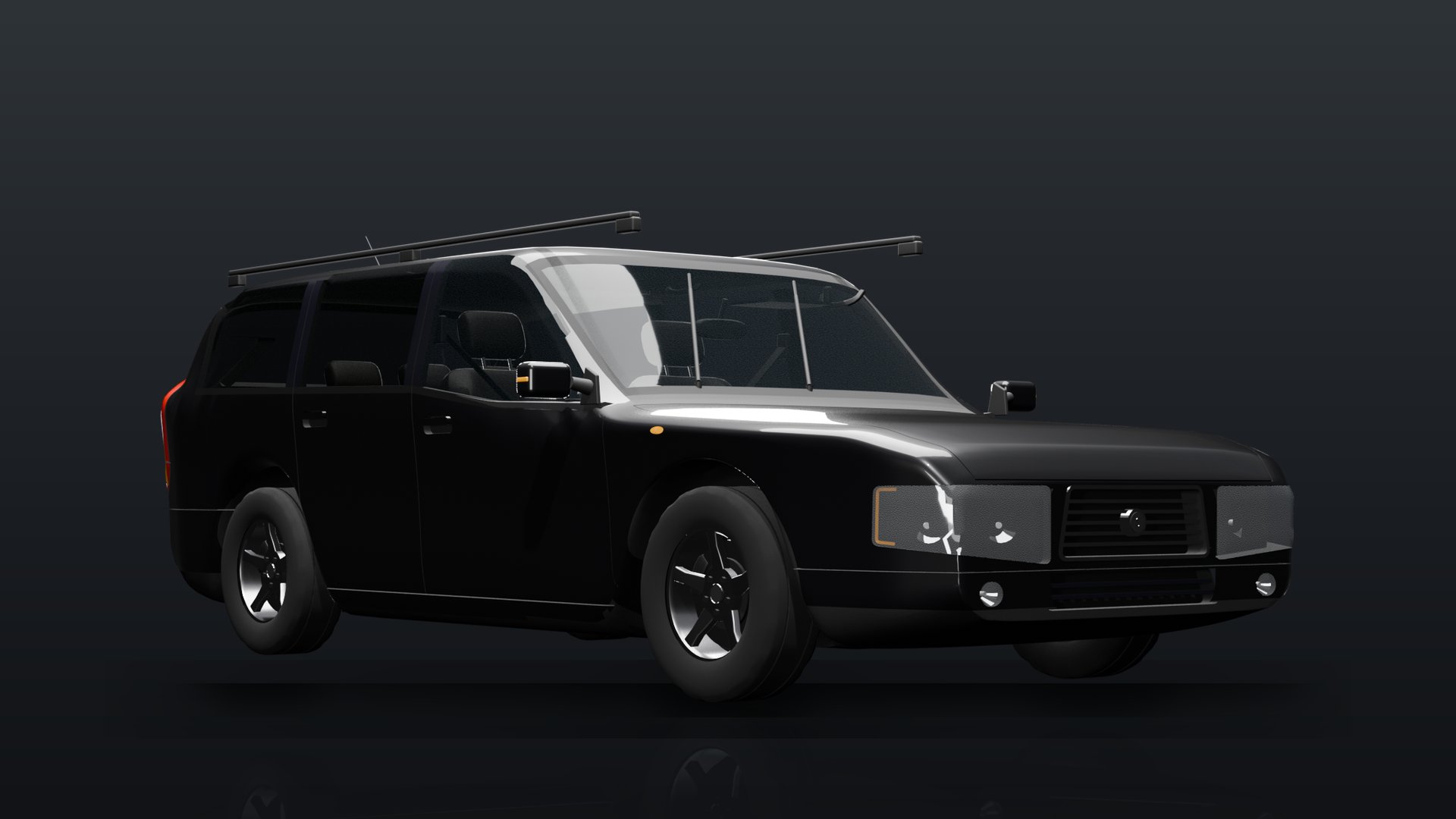 The Skarvik Kantig in Soot Black, a three-quarter front view.