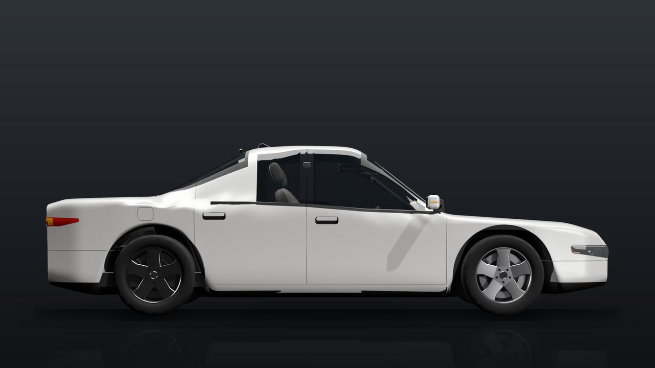 The Voltaine Leccy from the side.